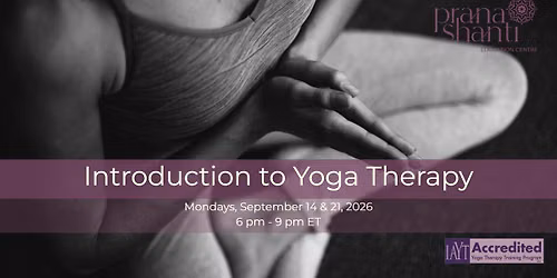 Introduction to Yoga Therapy with Devinder Kaur & Lynda Pedley