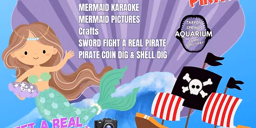 3rd Annual Pirates and Mermaids Takeover Day!