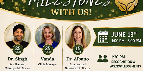 Celebrate Milestones With Us!