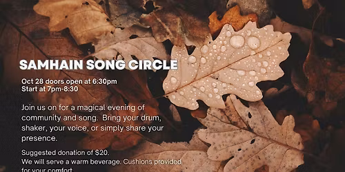Samhain Women\u2019s Song Circle
