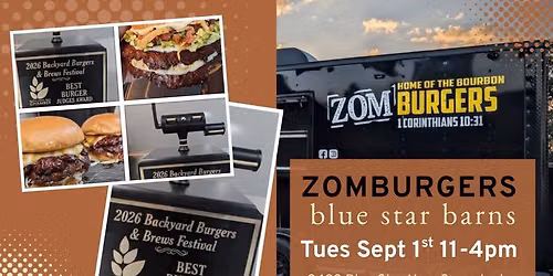 ZOMburgers in Saugatuck!