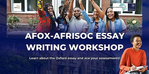 AfOx Essay Writing Workshop November 2025