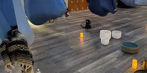 Floating Harmony: Aerial Sound Bath Experience