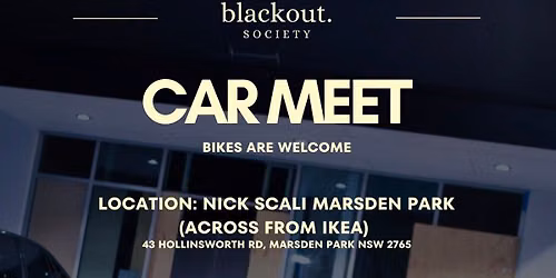 Blackout Society Car meet \ud83d\ude99\ud83c\udf89
