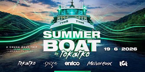 SUMMER BOAT by Tok\u00e1tko \u2022 19.6.2026 + afterparty Radost FX
