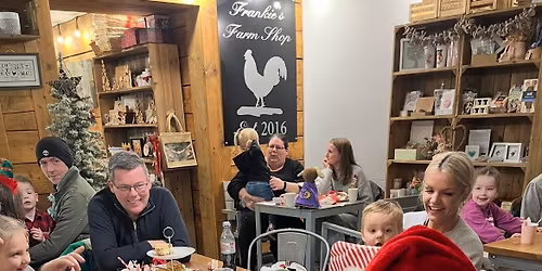 Afternoon tea with Santa