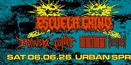 NEW DATE: Escuela Grind & Luther @ Urban Spree 06.06.26