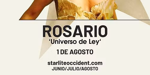 Rosario in Concert at the STARLITE in Marbella