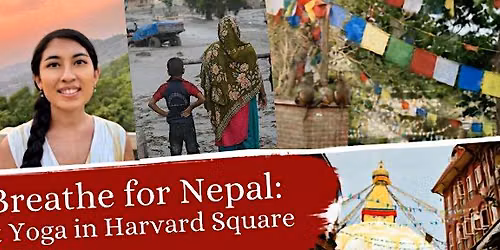 Breathe for Nepal Fundraiser: Hot Yoga in Harvard Square