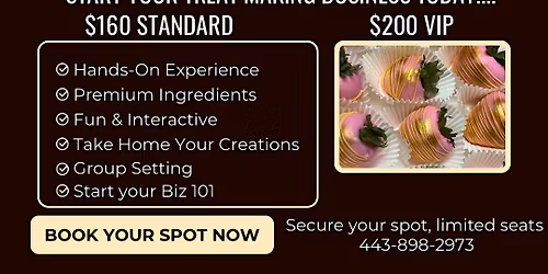 Treat Makers Class 101 - How to Start Your Treat Business