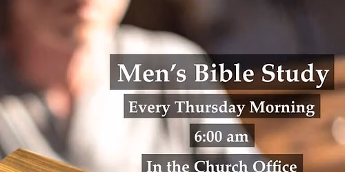 Men's Bible Study
