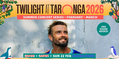 Xavier Rudd (3rd show!) - Twilight at Taronga 2026 Summer Concert Series