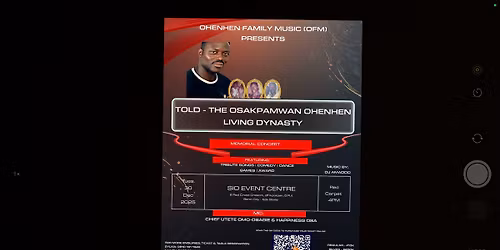 Osakpamwan Ohenhen 30th year remembrance proudly sponsored by Ohenhen Family Worldwide