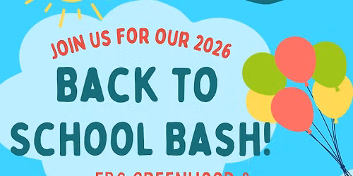 2026 Back to School Bash