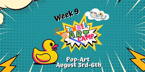 Summer Art Camp- Week 9
