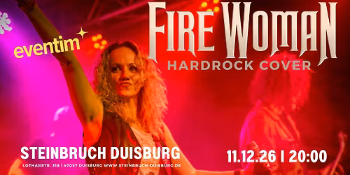 FIRE WOMAN \u2013 Hardrock Cover