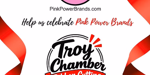 Ribbon Cutting Celebration for Pink Power Brands