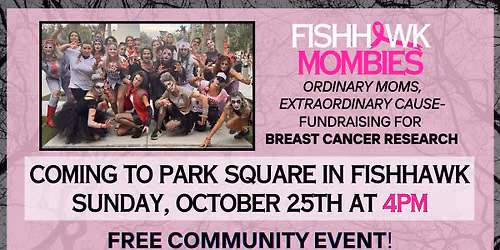 MOMbies of Fishhawk Fundraiser for Breast Cancer Research