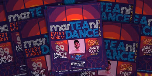 The Sunday marTEAni Dance (Day Party)