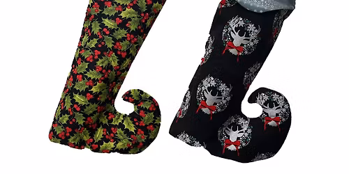 Sew a Christmas Stocking Tote - Perfect for a Bottle