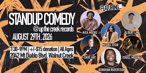 Standup Comedy at Up The Creek Records