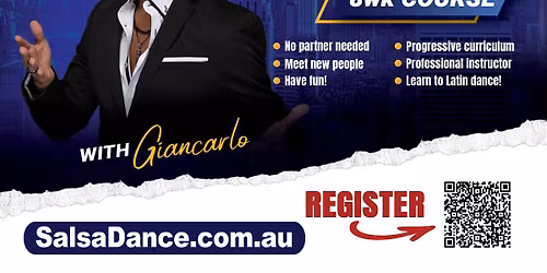 8wk Salsa Beginners Course - Perth