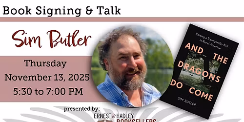 Sim Butler | Book Signing & Talk