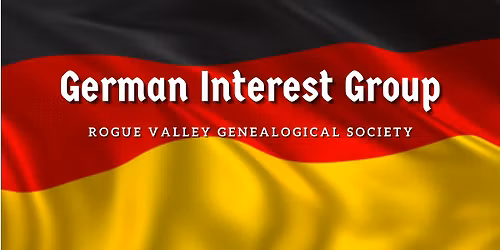 German Genealogy Special Interest Group