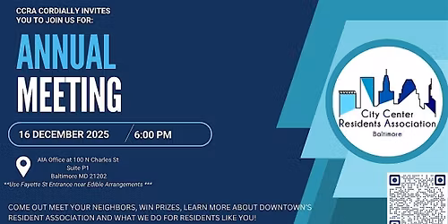 2025 Annual Meeting of the City Center Residents Association