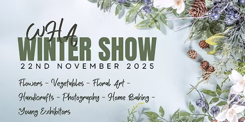 \u2744\ufe0f\u2728 WHA Winter Show \u2728\u2744\ufe0f