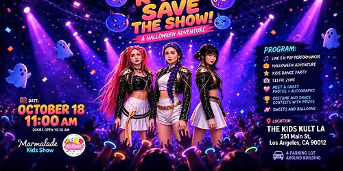 Halloween K-pop  Kids show at KULT LA