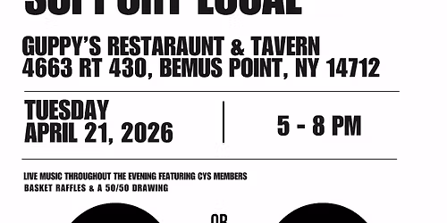 GUPPY'S Fundraiser for Chautauqua Youth Symphony