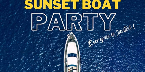 SAVE THE DATE - SWC SUNSET BOAT PARTY - EXCLUSIVE PRIVATE EVENT - Sydney Harbour