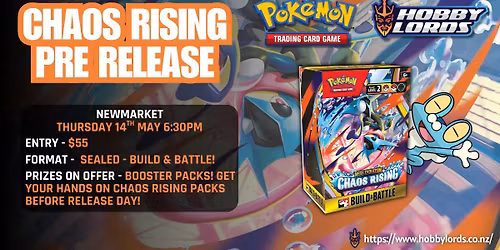 Pokemon - Chaos Rising Pre Release!