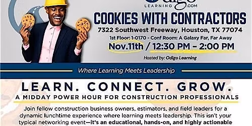 FREE EVENT! Cookies with Contractors!