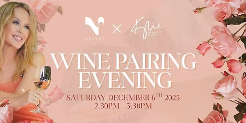 Kylie Minogue Wine Tasting Christmas 2025