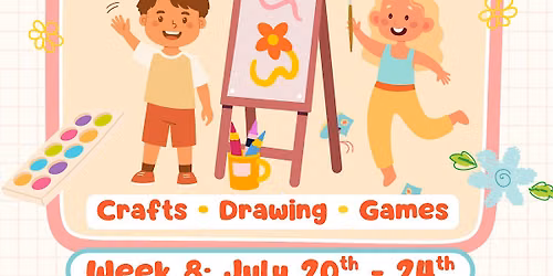 Kids Summer Art Camp Week 8