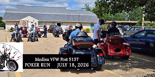 Medina VFW 2026 Poker Run 