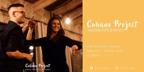 Cubano Project párty v TRENČÍNE