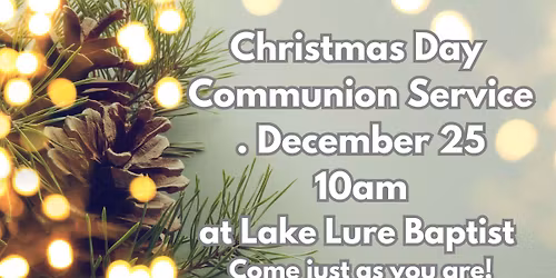 Christmas Day Communion Service