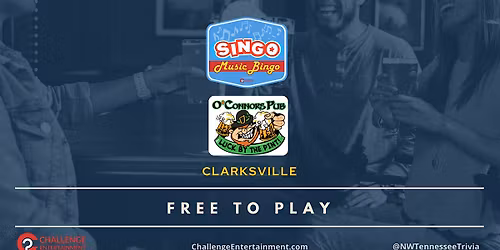 Weekly SINGO Bingo Nights at O'Connor's Pub