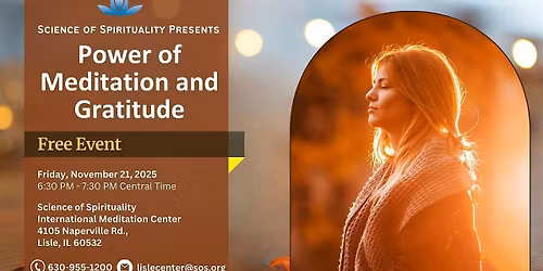 Power of Meditation and Gratitude