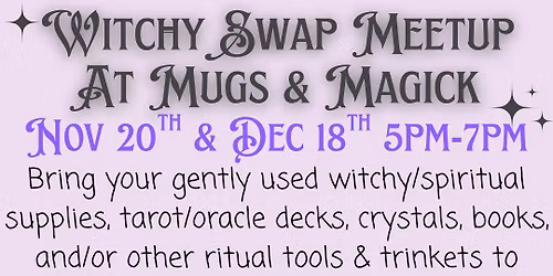 Witchy Swap Meetup