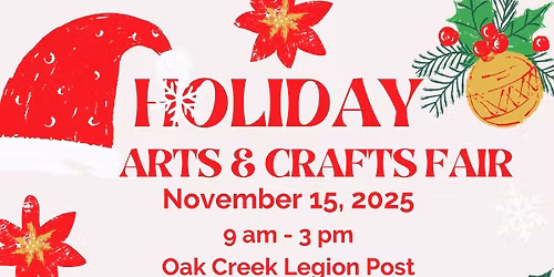 American Legion Auxiliary Unit 434 Holiday Arts & Crafts Fair