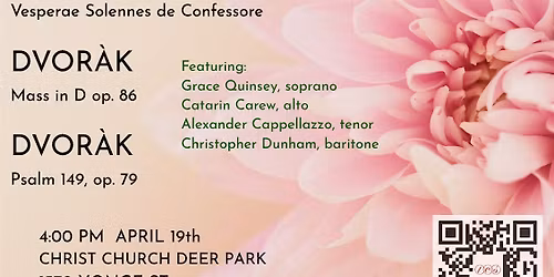Mozart: Vesper\u00e6 solennes de confessore; Dvo\u0159ak: Mass in D & Psalm 149