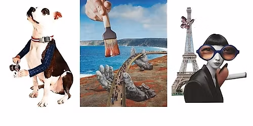 Magazine Collage night at Schlafly Bottleworks in Maplewood