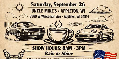 Fox Cities Cars and Coffee "The Show II"