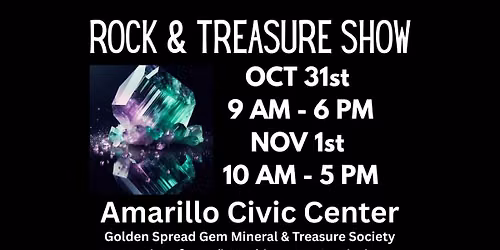 2 Day Event - 64th Annual Rock & Treasure Show