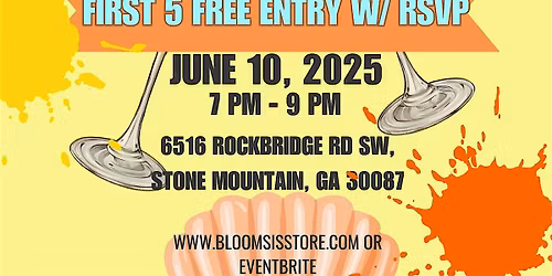Self-Care Summer Series Presents: Sip and Paint