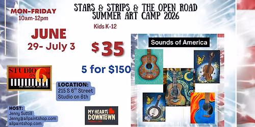 Stars & Stripes and The Open Road week 5 Sounds of America
